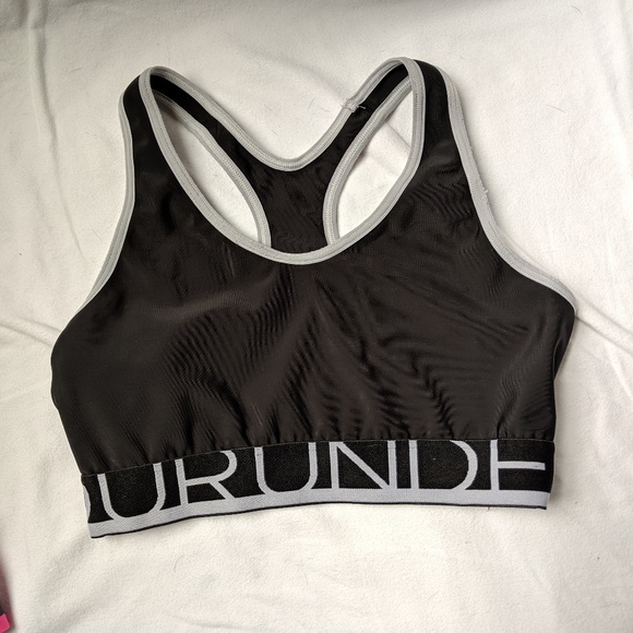 Under Armour Mid Sports Bras - Picture 2 of 5